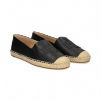 Alpargata Piel Negro  LAUREN RALPH LAUREN