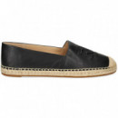 Alpargata Piel Negro  LAUREN RALPH LAUREN