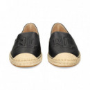 Alpargata Piel Negro  LAUREN RALPH LAUREN
