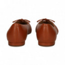 Bailarina Lazo Piel Cuero  LAUREN RALPH LAUREN