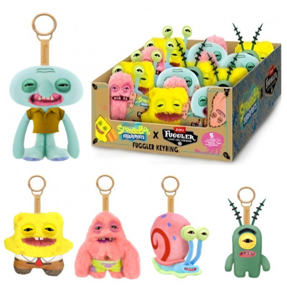 Llavero peluches fuggler Bob Esponja