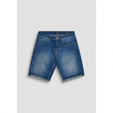 BERMUDA DENIM BLU DENIM