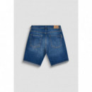 BERMUDA DENIM BLU DENIM