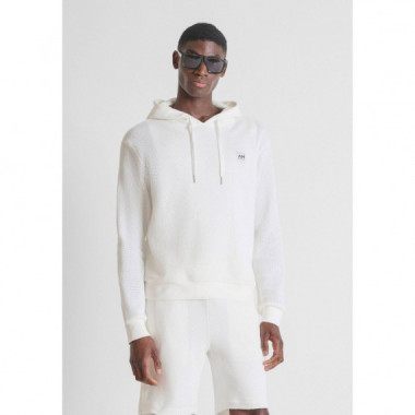 SUDADERA FA150233 CREMA