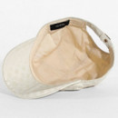 ANISE SHINY PEONY BSEBALL HAT STONE LOGO