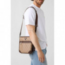 Milano Crossbody 2 Beige\cognac  GUESS