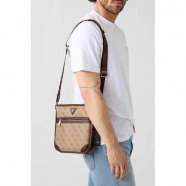 Milano Crossbody 2 Beige\cognac  GUESS