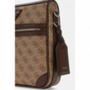 Milano Crossbody 2 Beige\cognac  GUESS