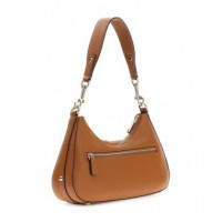 Jessa Shoulder Bag Caramel  GUESS
