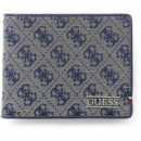 Boston Bifold M Sand Blue  GUESS