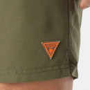 Swimtrunk New Basic Short Olive Morning  GUESS