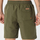Swimtrunk New Basic Short Olive Morning  GUESS