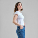 Camisetas Mujer Top DEDICATED Ven White