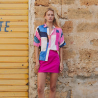 Blusas y Camisas Camisa DEDICATED Alsvik Abstract Block Multi Color
