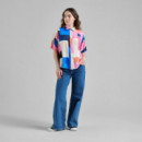 Blusas y Camisas Camisa DEDICATED Alsvik Abstract Block Multi Color