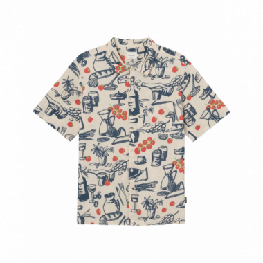 Camisas Camisa DEDICATED Brantevik Dinner Time Blue