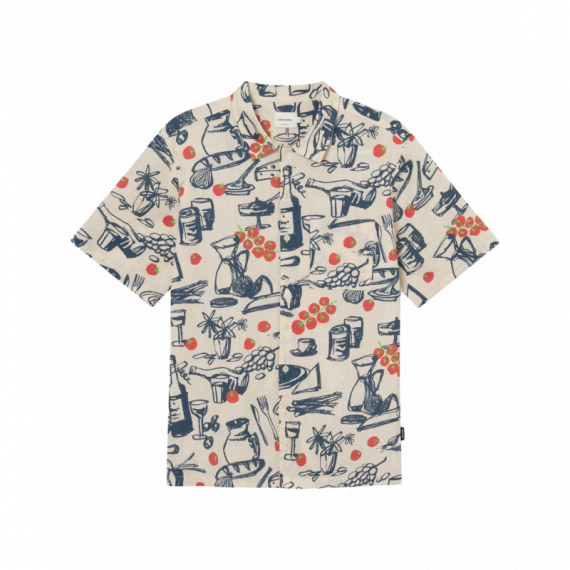 Camisas Camisa DEDICATED Brantevik Dinner Time Blue