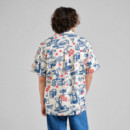 Camisas Camisa DEDICATED Brantevik Dinner Time Blue