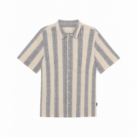 Camisas Camisa DEDICATED Brantevik Floral Stripe Blue