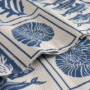 Vestidos Vestido DEDICATED Orrefors Ocean Squares Oat White