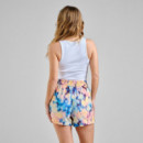 Bermudas Shorts DEDICATED Aspudden Ikat Field Multi Color