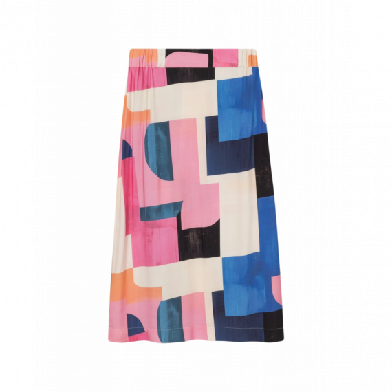 Faldas Falda DEDICATED Viken Abstract Block Multi Color