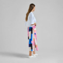 Faldas Falda DEDICATED Viken Abstract Block Multi Color