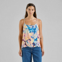 Camisetas Mujer Top DEDICATED Hoby Ikat Field Multi Color