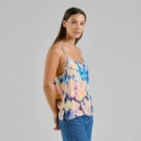 Camisetas Mujer Top DEDICATED Hoby Ikat Field Multi Color