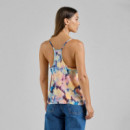 Camisetas Mujer Top DEDICATED Hoby Ikat Field Multi Color