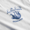 Camisetas Hombre Camiseta DEDICATED Stockholm A.s.a.p. White