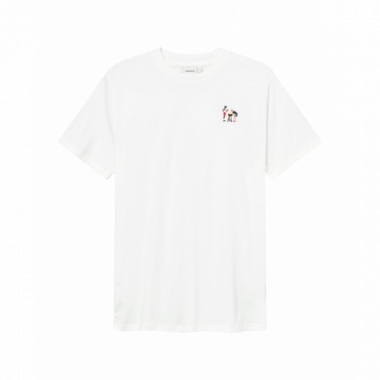 Camisetas Hombre Camiseta DEDICATED Stockholm Bbq Emb White