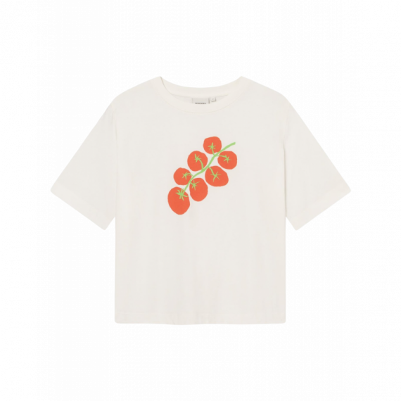 Camisetas Mujer Camiseta DEDICATED Vadstena Tomato Off-white