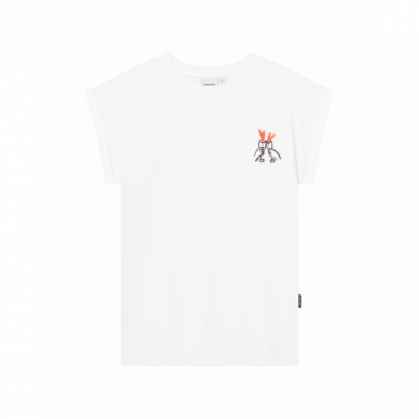 Camisetas Mujer Camiseta DEDICATED Visby Heart Cheers White