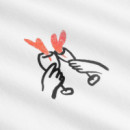 Camisetas Mujer Camiseta DEDICATED Visby Heart Cheers White