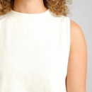 Camisetas Mujer Top DEDICATED Namsos Hemp Off White