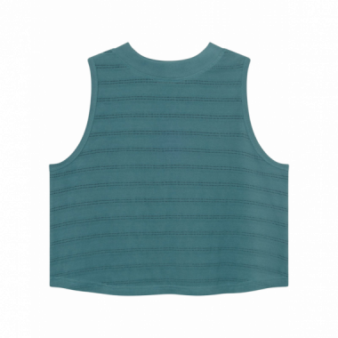 Camisetas Mujer Top DEDICATED Namsos Lace Mediterranea Green