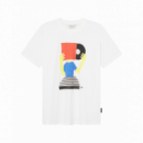 Camisetas Hombre Camiseta DEDICATED Stockholm Diggin White