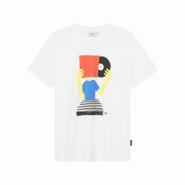 Camisetas Hombre Camiseta DEDICATED Stockholm Diggin White