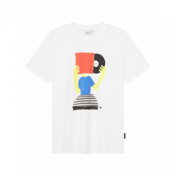 Camisetas Hombre Camiseta DEDICATED Stockholm Diggin White