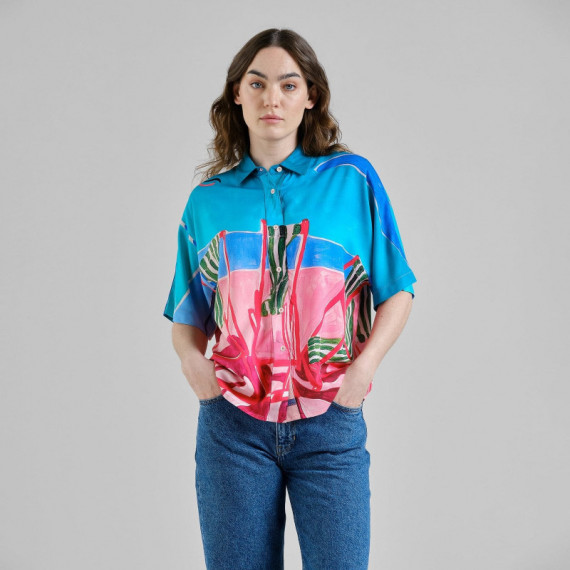 Blusas y Camisas Camisa DEDICATED Alsvik Deck Chairs Multi Color