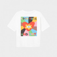 Camisetas Mujer Camiseta DEDICATED Vadstena Good Vibes White