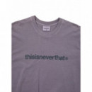 Camisetas Hombre Camiseta Thisisneverthat™ T-logo Faded Purple  THISISNEVERTHAT