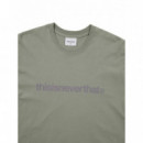 Camisetas Hombre Camiseta Thisisneverthat™ T-logo Light Olive  THISISNEVERTHAT