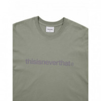 Camisetas Hombre Camiseta Thisisneverthat™ T-logo Light Olive  THISISNEVERTHAT