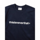 Camisetas Hombre Camiseta Thisisneverthat™ T-logo Navy  THISISNEVERTHAT