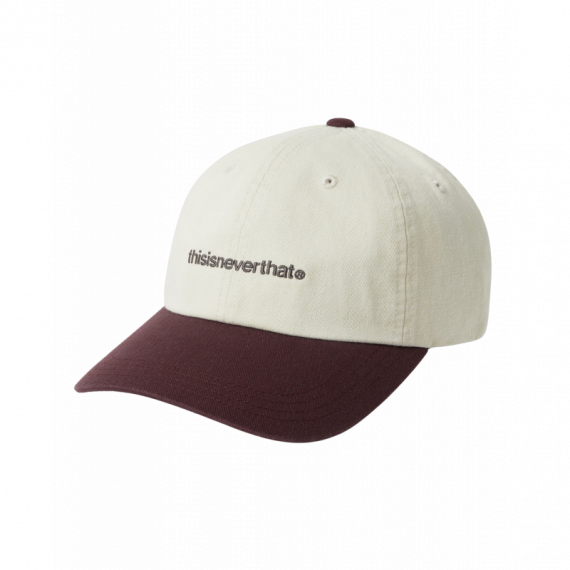 Gorros y Gorras Gorra Thisisneverthat™ T-logo Ivory / Burgundy  THISISNEVERTHAT