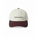 Gorros y Gorras Gorra Thisisneverthat™ T-logo Ivory / Burgundy  THISISNEVERTHAT