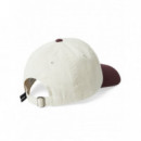 Gorros y Gorras Gorra Thisisneverthat™ T-logo Ivory / Burgundy  THISISNEVERTHAT