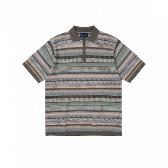 Polos Polo THISISNEVERTHAT™ Striped S/S Pink Grey